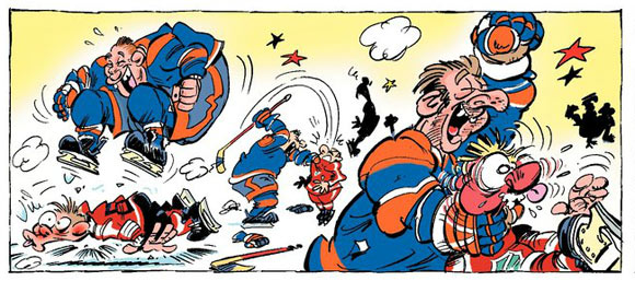 Les Hockeyeurs by Achdé