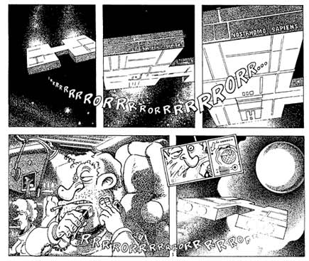 Le passager aux cinq doigts, by Al+Flag