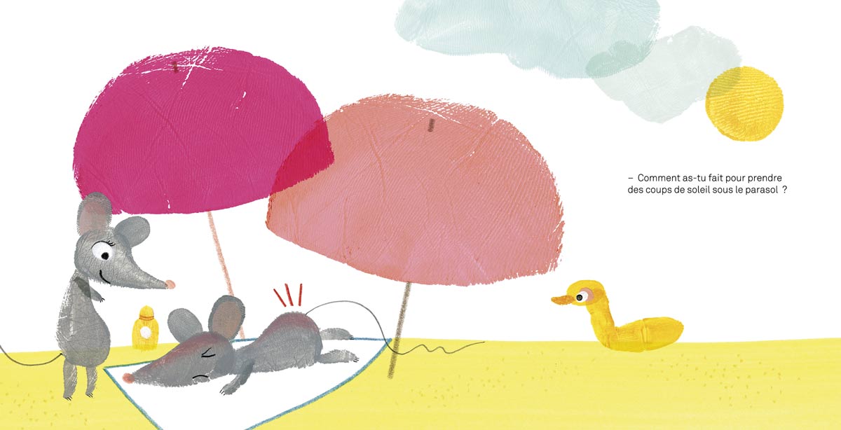 Lili et Henri à la mer