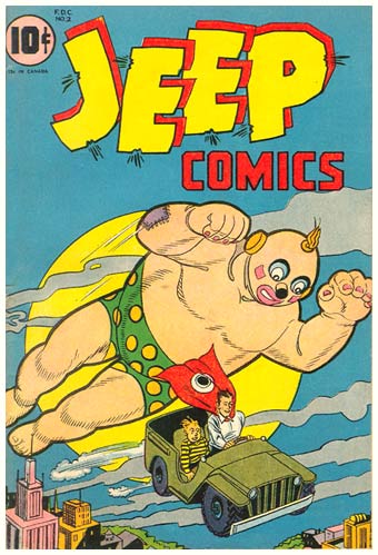 Jeep Comics by Jack Alderman