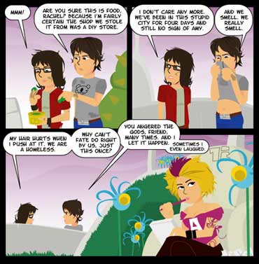 Scary go round, by John Allison