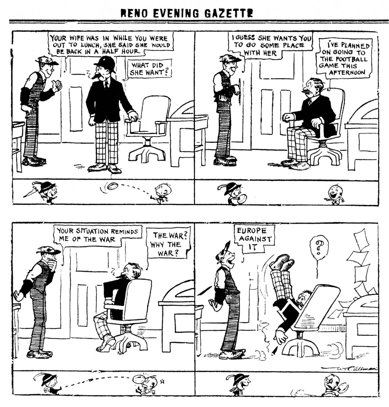 Doings of the Duffs, by Walter Allman 1914