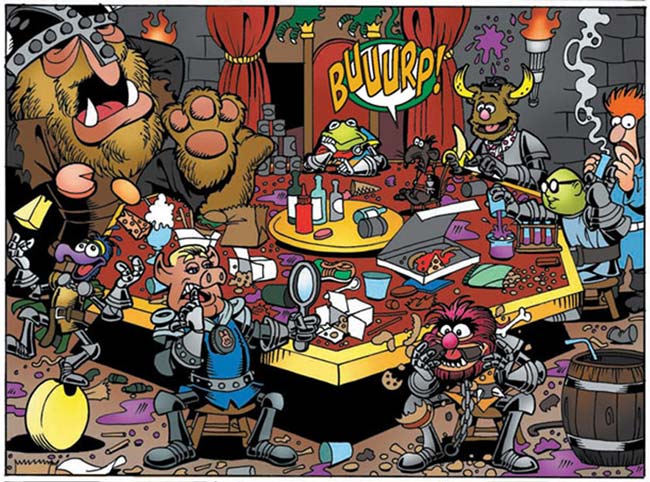 Muppets King Arthur by David Alvarez