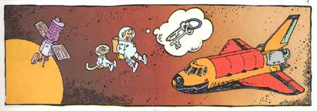 Buzz & Bell, by Sergio Aragones