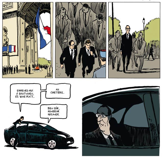 Hollande et ses 2 femmes by Aurel