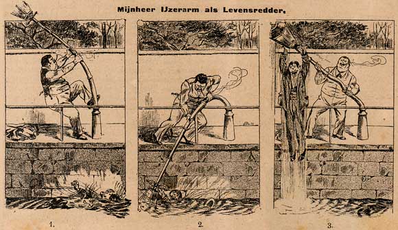 Meneer IJzerarm, uit Stuiversblad