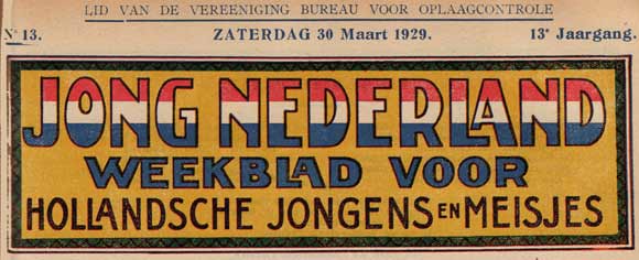 Jong Nederland, 1929