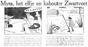 Myra het elfje, door Mies Deinum