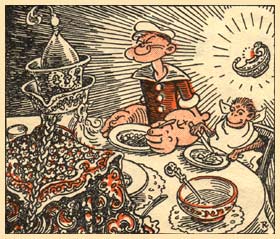 Monki and Popeye, by Bernard Reith