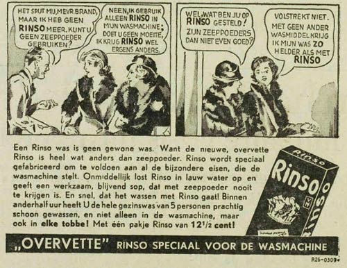 Reclamestrip voor Rinso