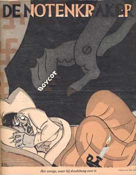 Cover van De Notenkraker door Tjerk Bottema, 1933