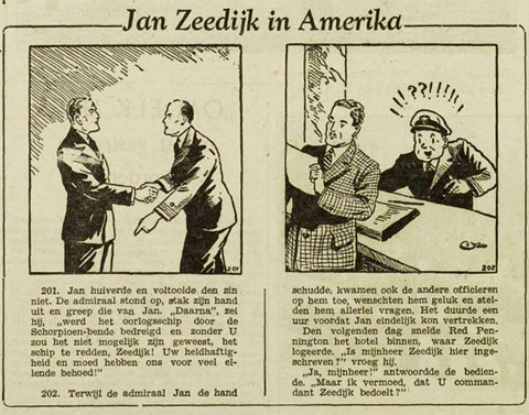 Jan Zeedijk in Amerika