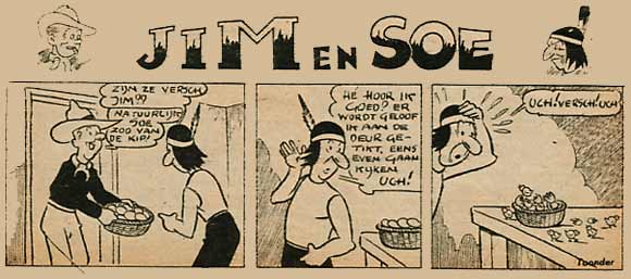 Jim en Soe, door Marten Toonder