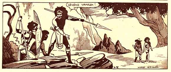 De Koning van het Oerwoud, door Marten Toonder