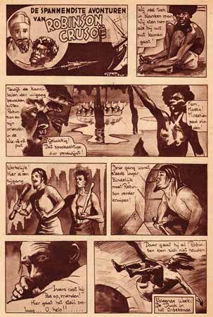 Robinson Crusoe door Auke Tadema