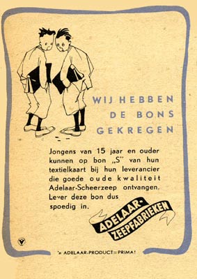 advertentie van de Adelaar Zeepfabrieken