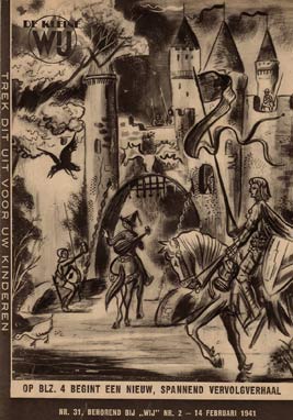 De Kleine Wij, omslag door Lex Metz