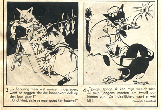 Poes in Oorlogstijd, door Fiep Westendorp