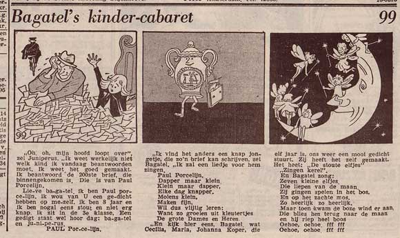 Mannetje Bagatel, van Eppo Doeve, 1946