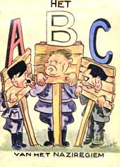 The ABC of the Nazi Regime, drawn by Herman Vos
