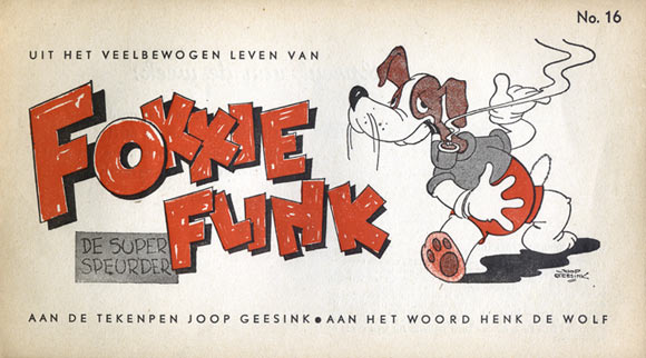 Fokkie Flink door Joop Geesink