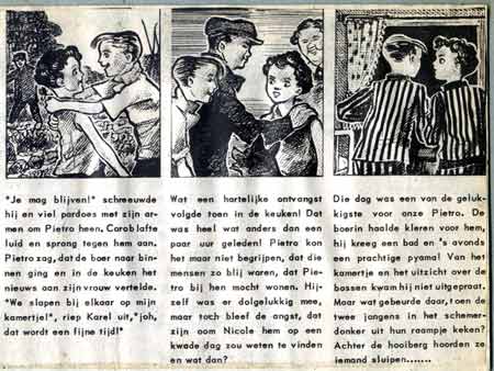 Pietro Pastel en z'n hond Caro