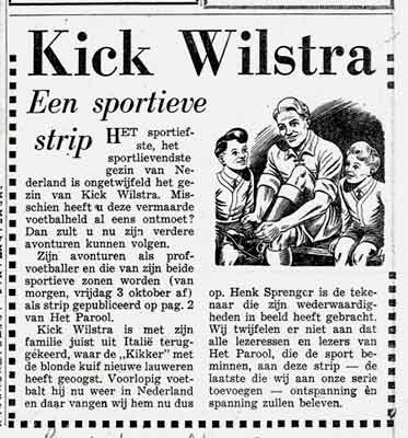 Kick Wilstra artikel