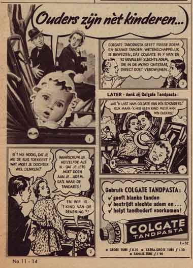Colgate reclamestrip uit Panorama (1952)
