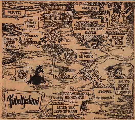 De Fabeltjeskrant, door Lex Overeynder