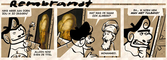 Rembrandt, door Pieter Hogenbirk