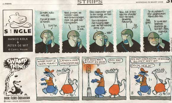 strips uit Het Parool