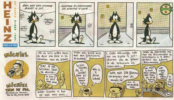 strips uit Het Parool