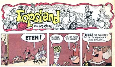 Topsland, door Rob Peters