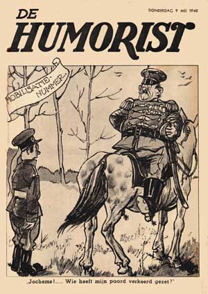 Mobilisatienummer van De Humorist