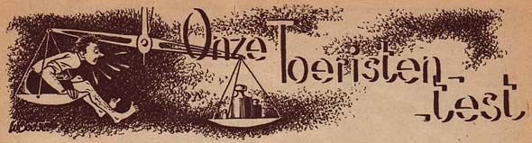 Kop Onze Toeristentest