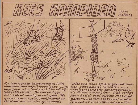 Kees Kampioen, door Nic Blans