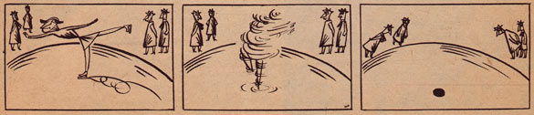 strip van Nic Blans (december 1950)