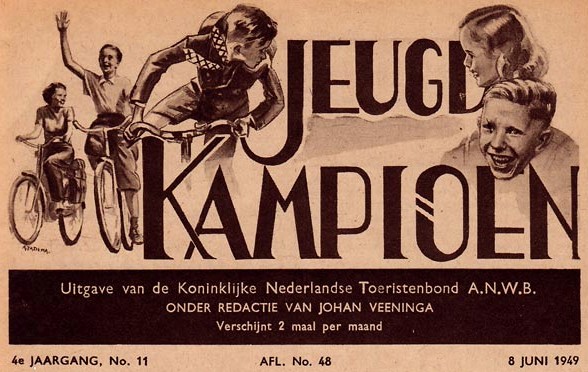 Kop Jeugdkampioen door Auke Tadema