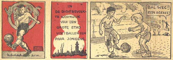 Het begin van 'Koos' door Piet Deunhouwer