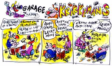 Garage Krikkemans, door Hein de Kort