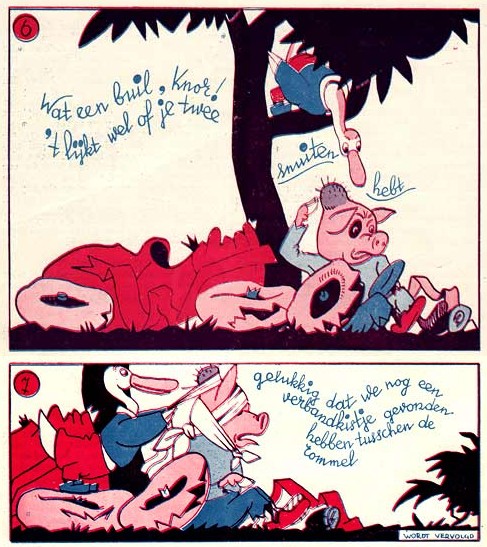 comic art by Jan Kraan