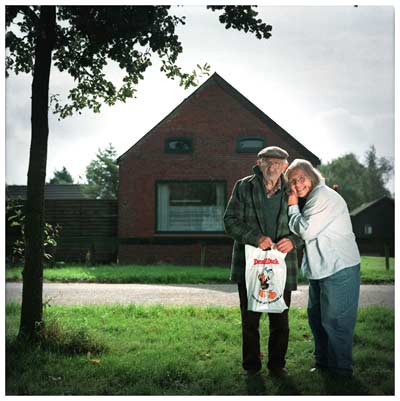 Endre Lukacs en zijn dochter