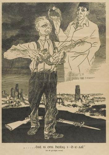 Spotprent door Thole