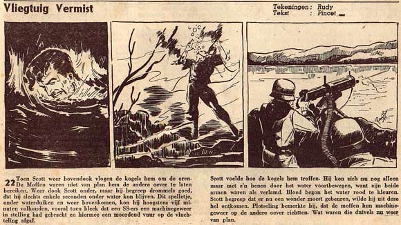 Vliegtuig Vermist, door Rudy van Giffen