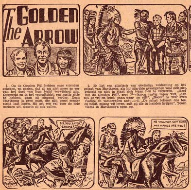 The Golden Arrow in Jong-Indië, door Reg Perrot