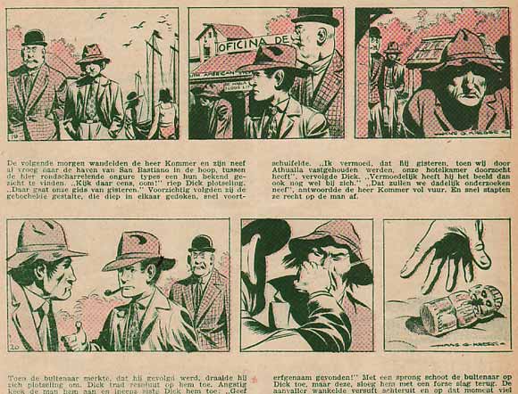 Kommer en het geheimzinnige afgodsbeeld, door Hans Kresse