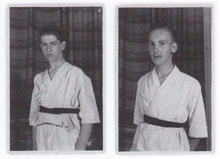 Albers en Van Beek als judoka's