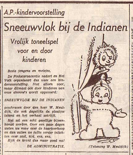 toneelvoorstelling van Wim Meuldijks Sneeuwvlok