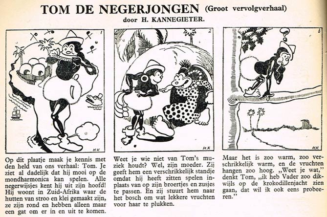Tom de Negerjongen door H. Kannegieter