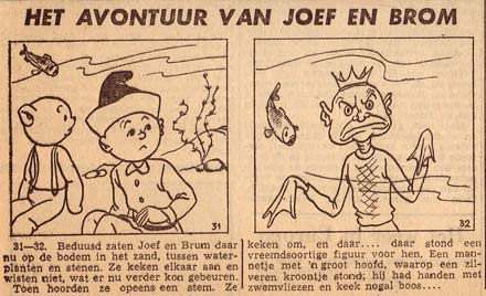 Joef en Brom, by Henk Backer